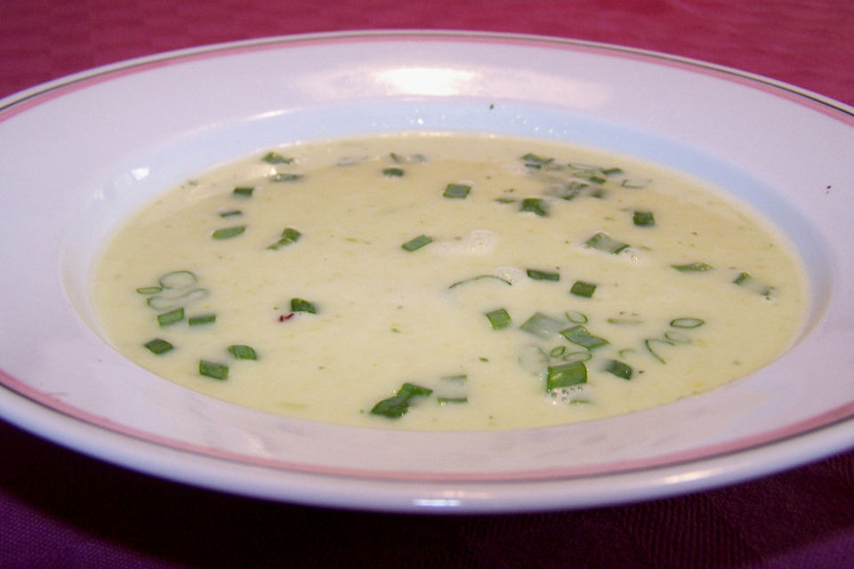 Spargelcremesuppe