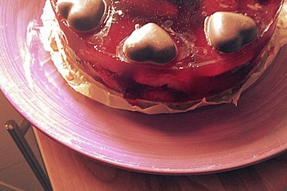 Erdbeerkuchen ohne Backen
