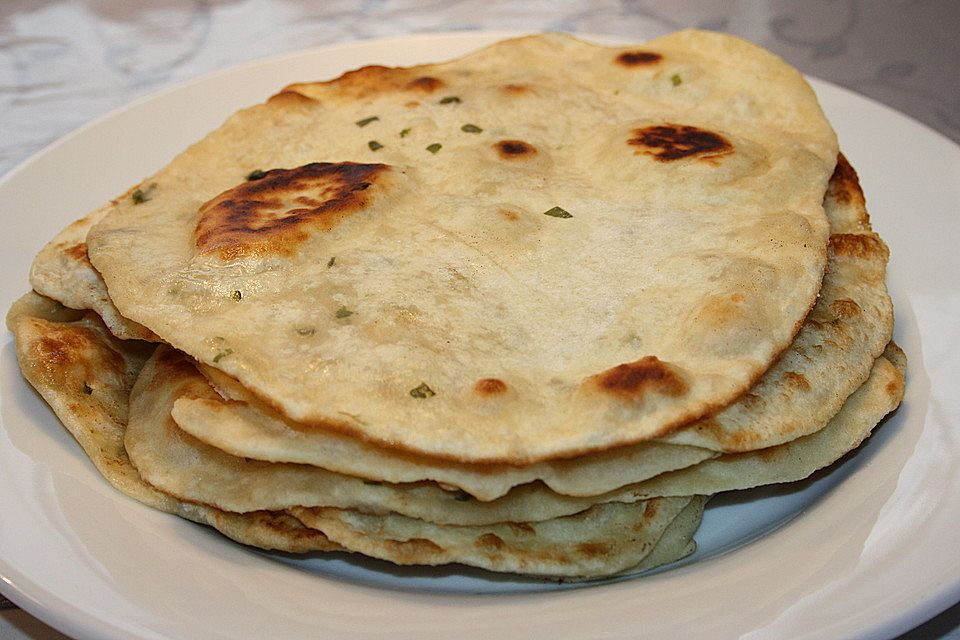 Dünnes, arabisches Fladenbrot
