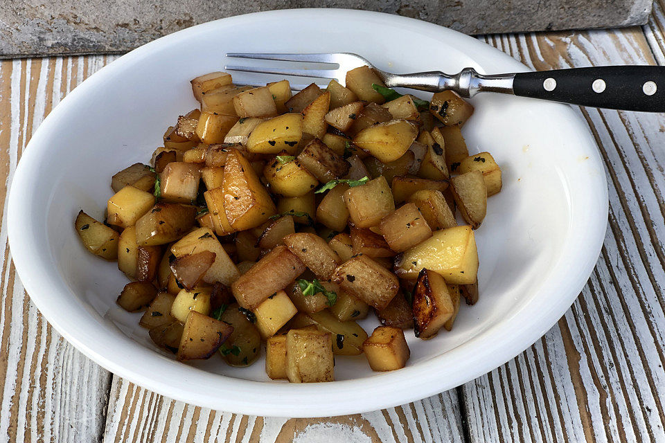 Kohlrabi-Kartoffel-Pfanne