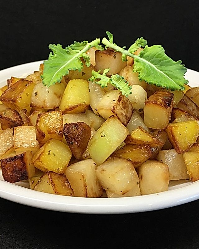 Kohlrabi-Kartoffel-Pfanne