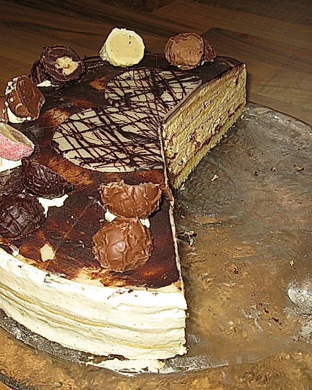 Pralinen-Buttercreme-Torte