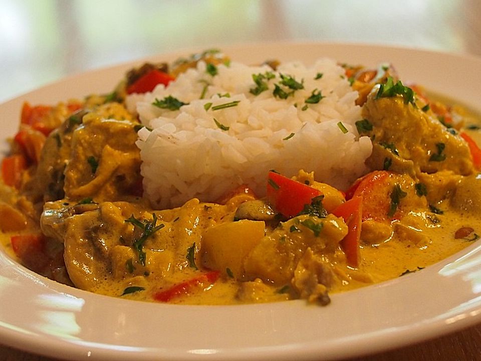 Gelbes Puten-Curry von cschoenbrodt| Chefkoch