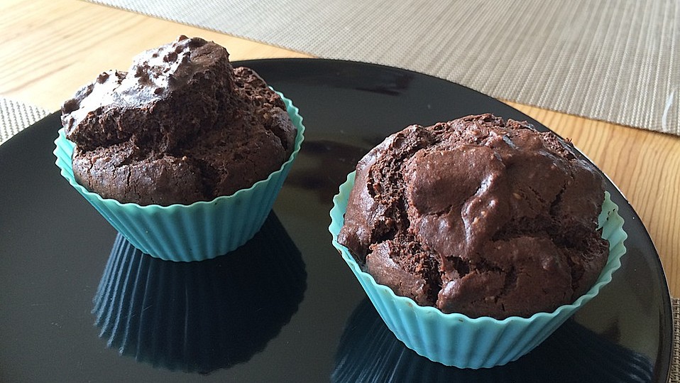 Vegane Schokomuffins von Si22 Vegane Schokomuffins von Si22
