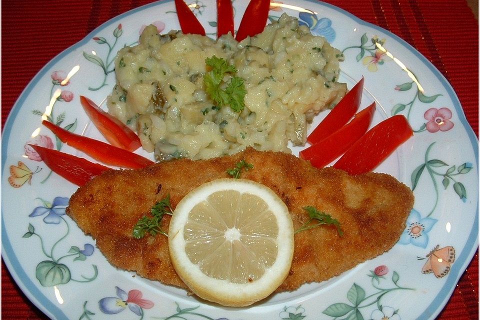 Paniertes Seelachsfilet