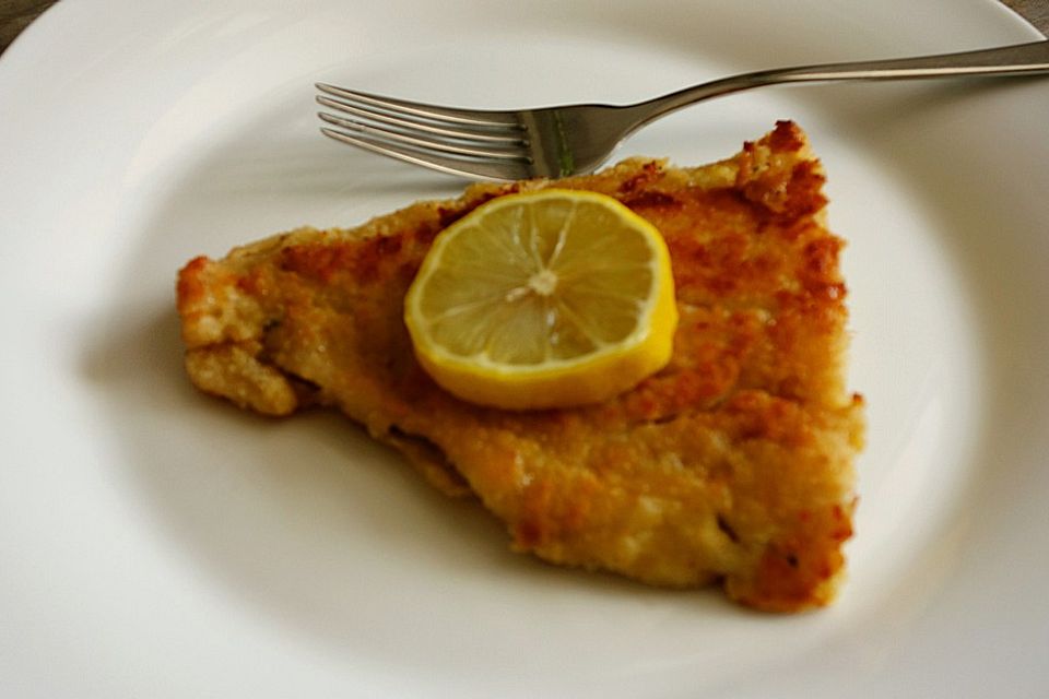 Paniertes Seelachsfilet