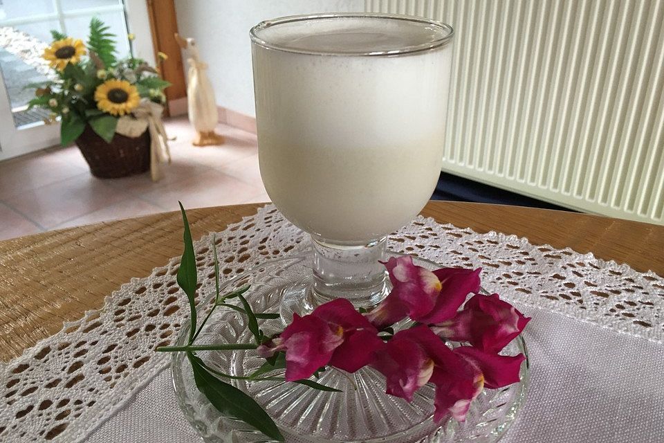 Milchshake mit Vanillezucker