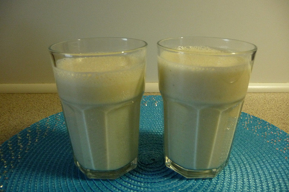 Milchshake mit Vanillezucker