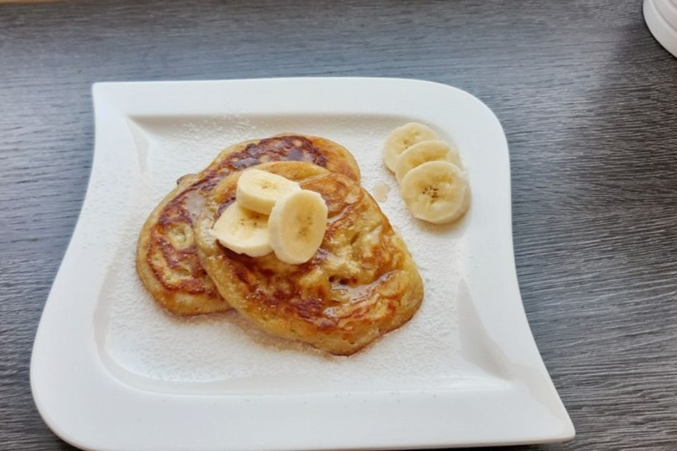 Bananenpancakes