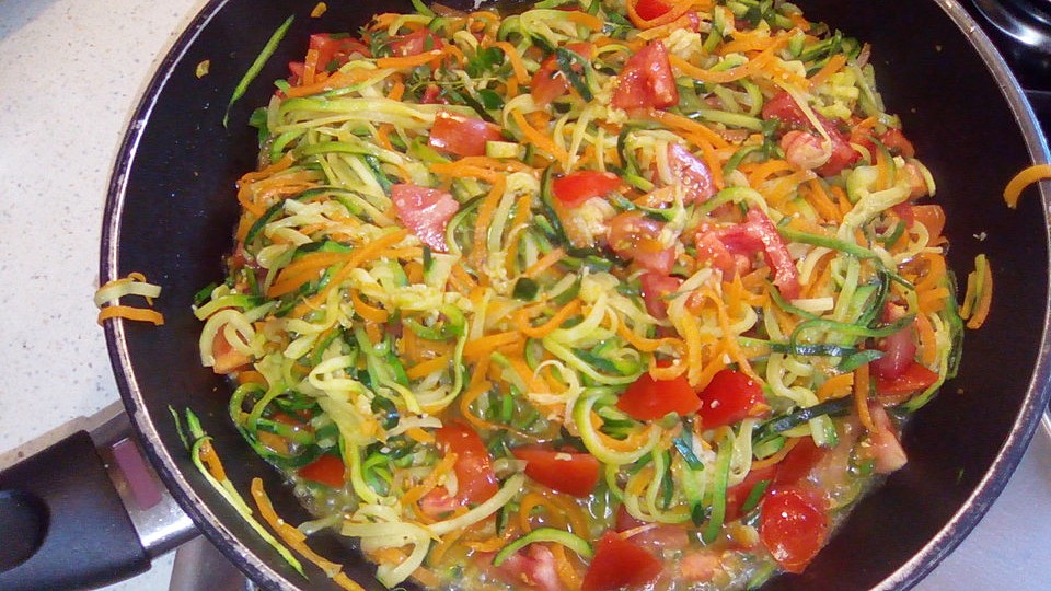 Gemüse spaghetti rezepte