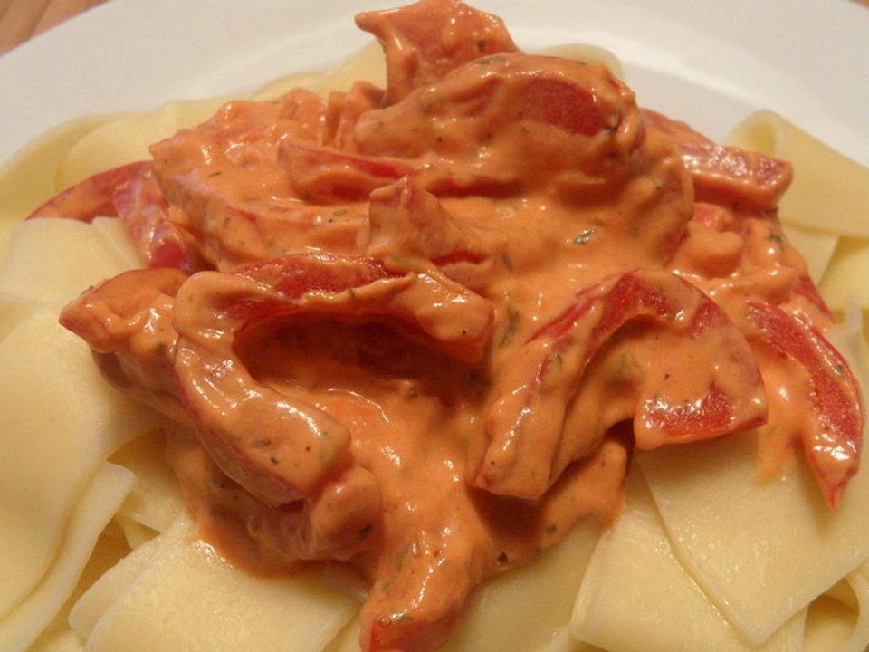Paprika-Frischkäse-Sauce von Angel91| Chefkoch