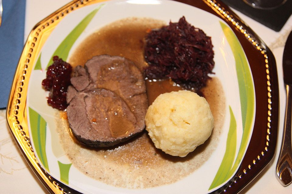 Hirschbraten