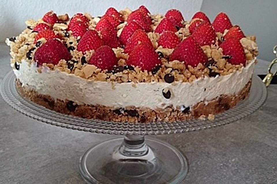 Crunchy No-Bake Käsesahnetorte