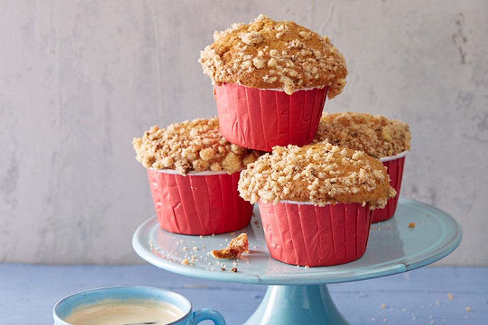 Apfel-Streusel-Cupcakes