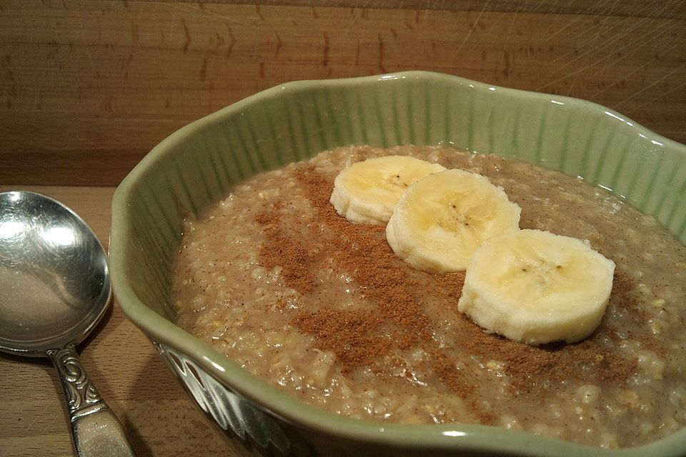 Bananen Oatmeal