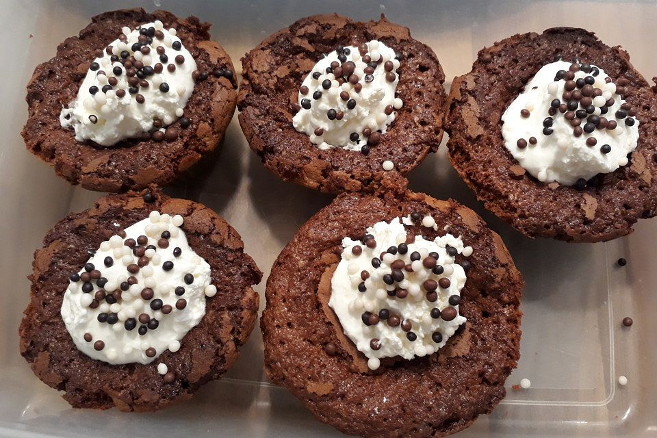 Brownie-Muffins