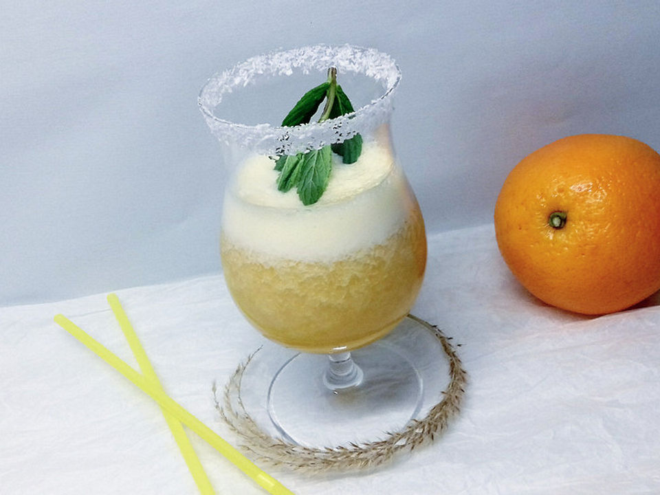 Orangen-Ananas Smoothie mit Kokos von Gretsi| Chefkoch