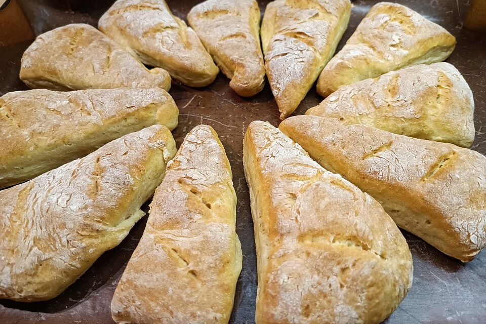 Histaminarme Dinkelbrötchen