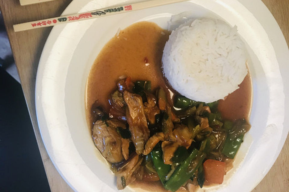Hähnchen Chop Suey Hähnchen Chop Suey