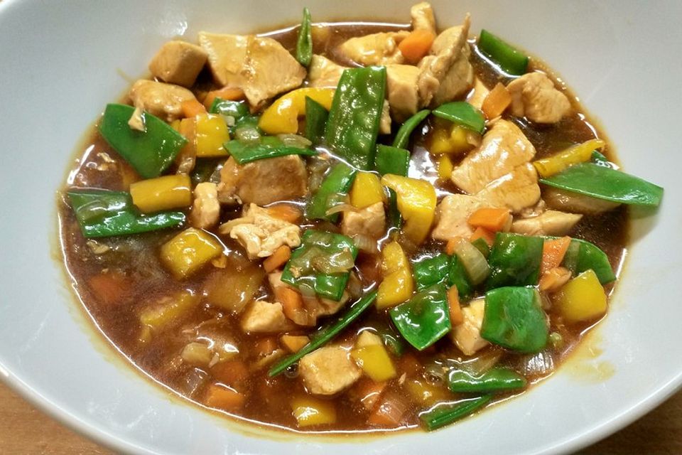Hähnchen Chop Suey Hähnchen Chop Suey