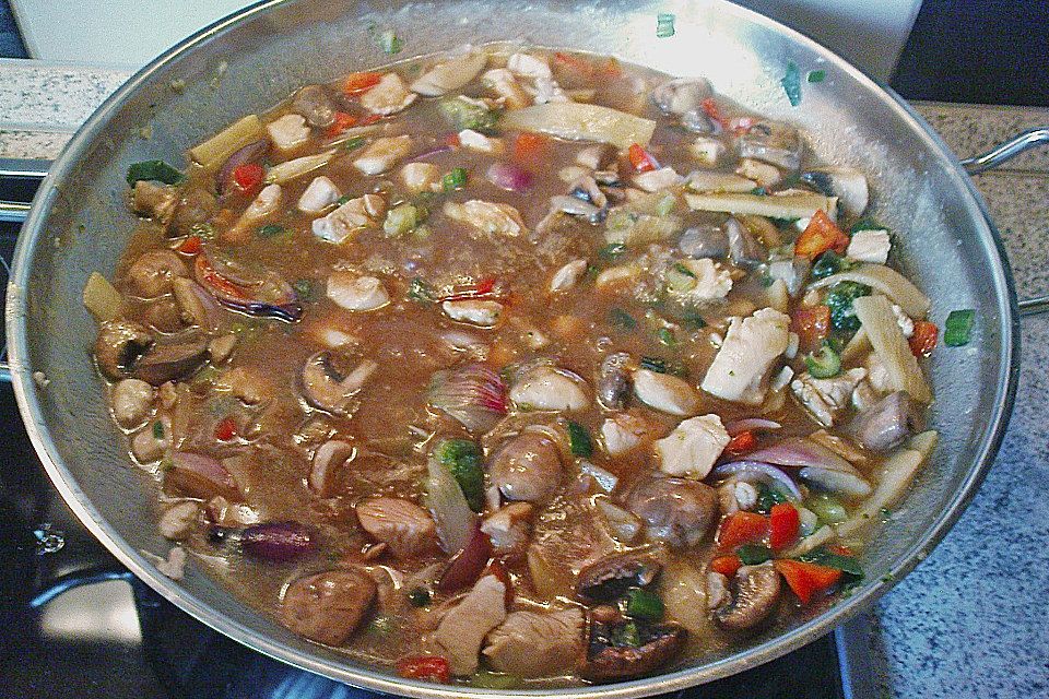 Hähnchen Chop Suey Hähnchen Chop Suey