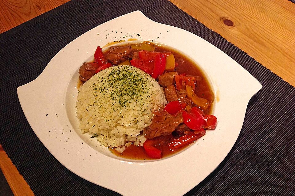 Hähnchen Chop Suey Hähnchen Chop Suey