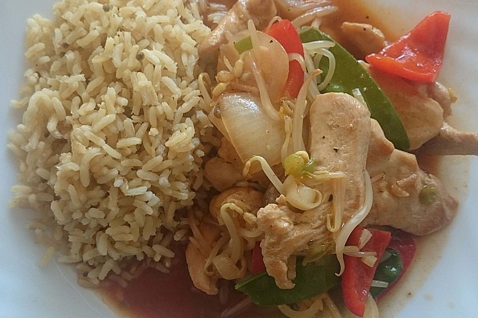 Hähnchen Chop Suey Hähnchen Chop Suey