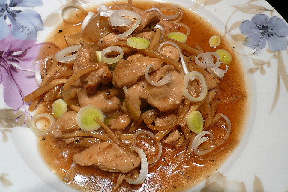 Hähnchen Chop Suey Hähnchen Chop Suey