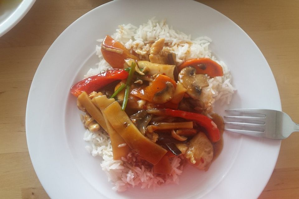 Hähnchen Chop Suey Hähnchen Chop Suey