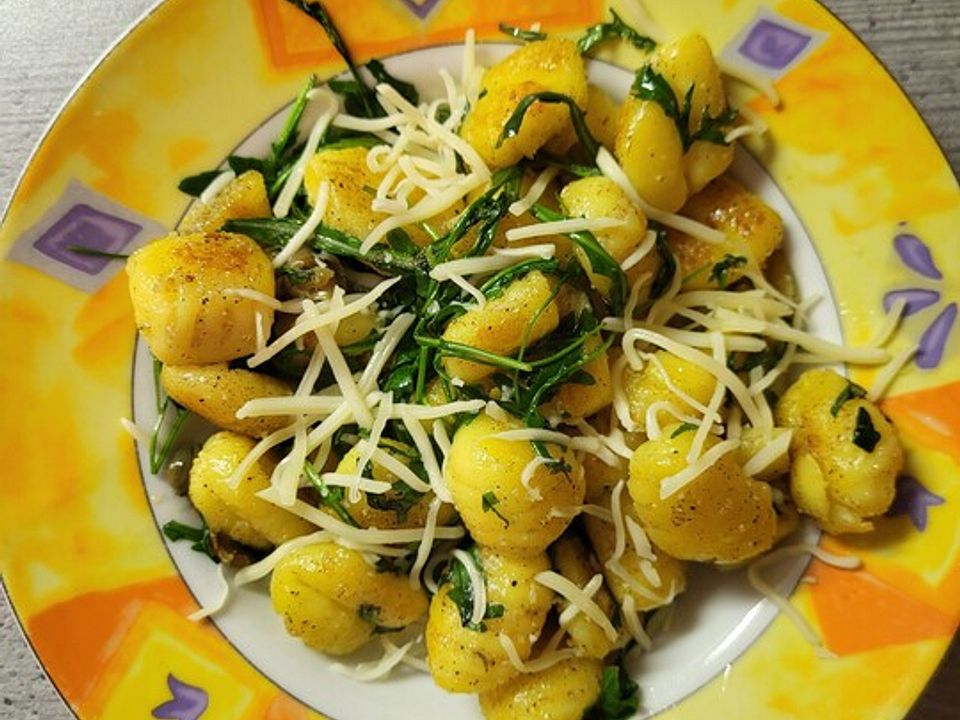 Gnocchi mit Rucolabutter von gretchen0803| Chefkoch