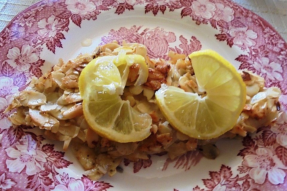 Rotbarschfilet in Mandelpanade à la Didi