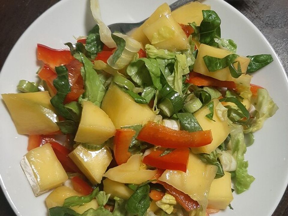 Mangosalat mit Gurke und Paprika von ars_vivendi | Chefkoch