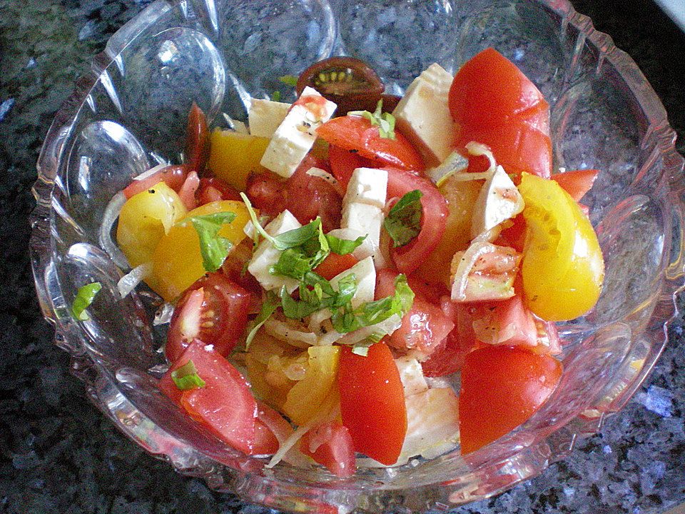 Sommerlicher Tomatensalat von J_Honeybee| Chefkoch