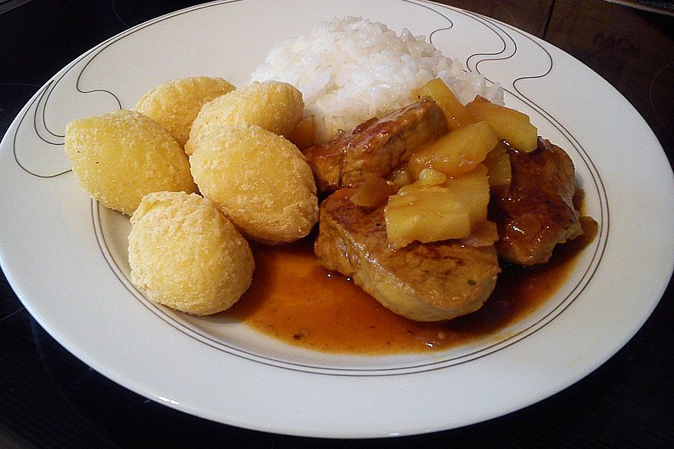 Curry-Ananas-Lendchen