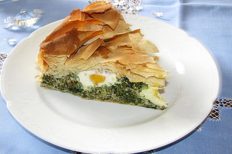 Torta Pasqualina - Ligurische Ostertorte