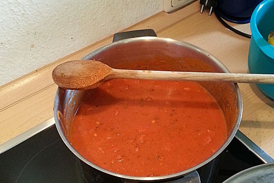 Tomatenkäsesoße