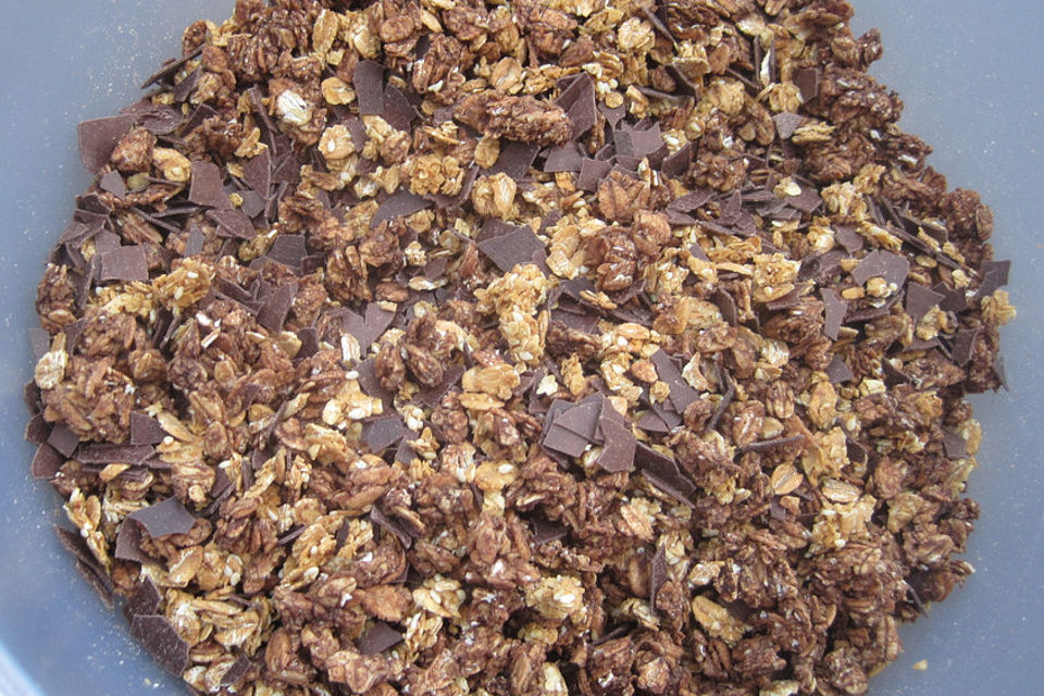 Schoko-Granola-Müsli