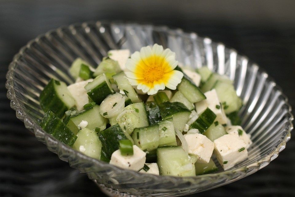 Gurken-Feta-Salat