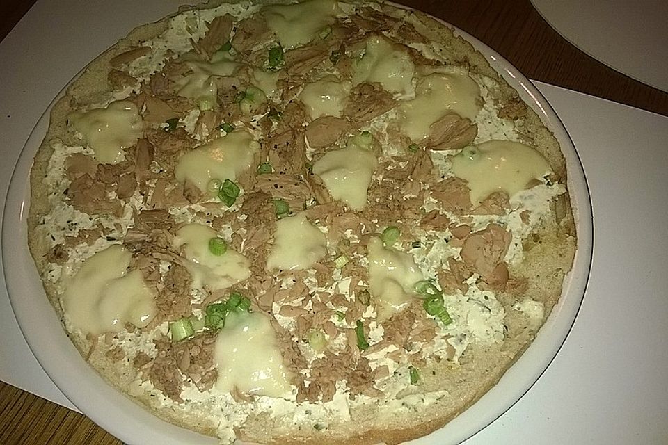 Unsere Fladenbrotpizza