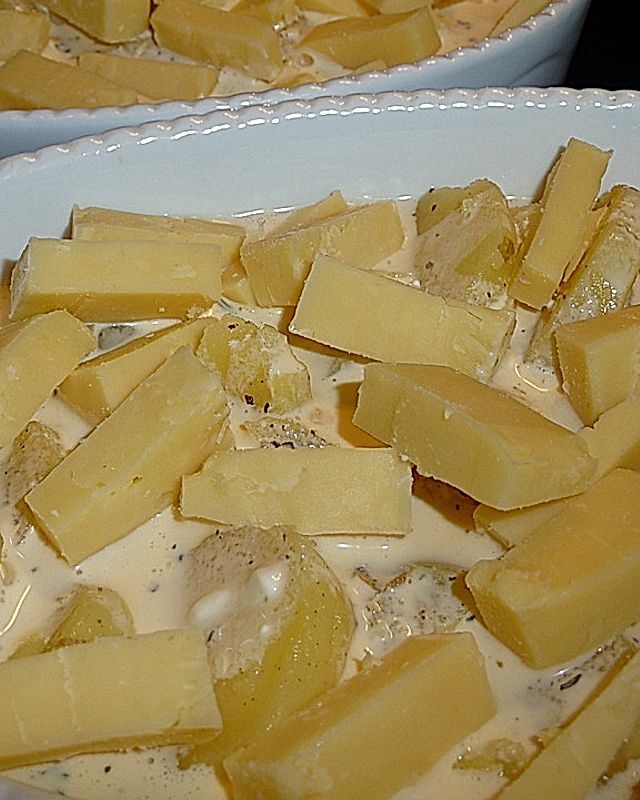 Cheddar Ofenkartoffeln
