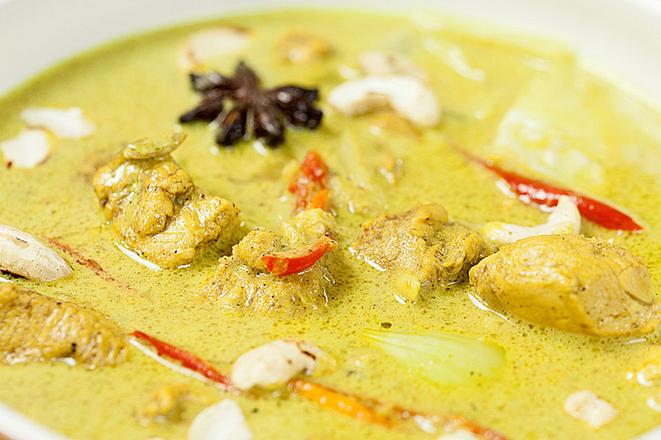 Chicken Kurma malaysischer Art