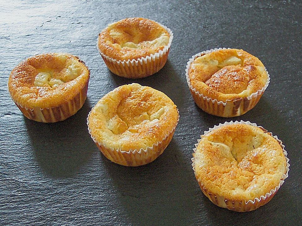 Rhabarber - Käsekuchen - Muffins von Tin007| Chefkoch