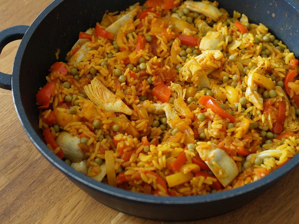 Vegetarische Paella von Simone Hefner Chefkoch