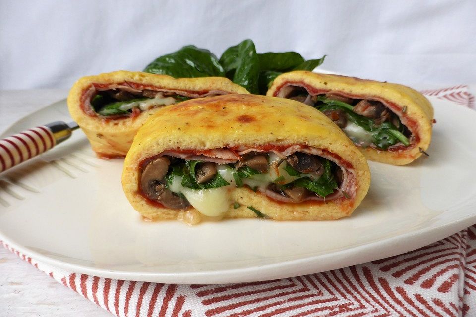 Low Carb Pizzarolle