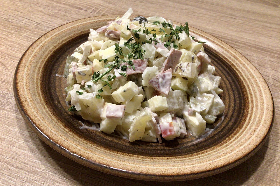 Handkäs-Salat