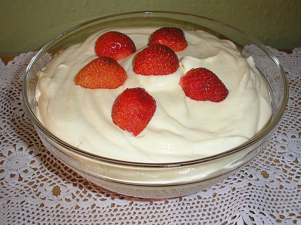 Vanille-Erdbeer-Pudding von dieterfreundt| Chefkoch