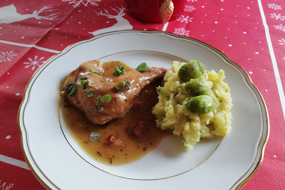 Rosenkohl-Kartoffelstampf à la Gabi