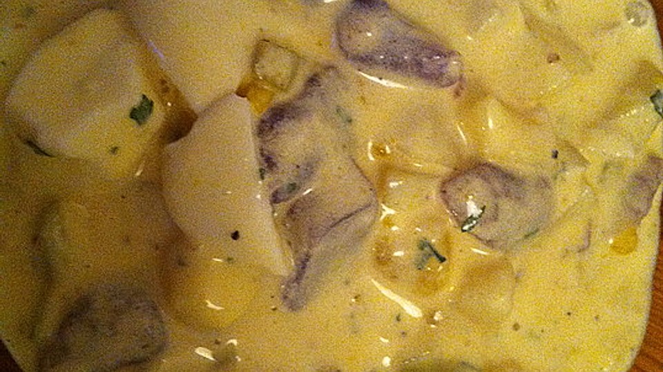Feiner Kartoffelsalat Mit Truffelkartoffeln Von Biolecta Chefkoch 