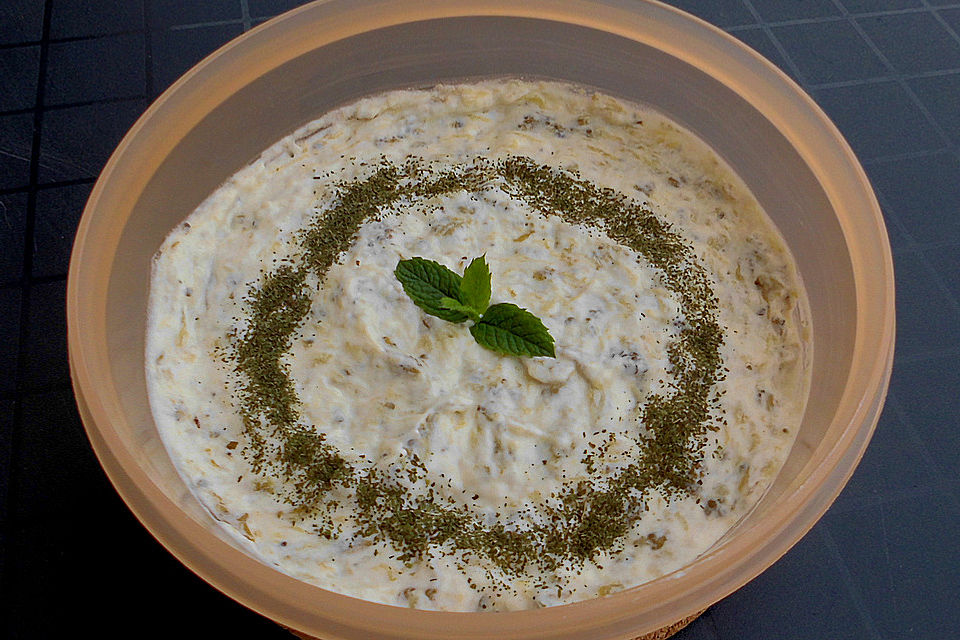 Auberginen-Joghurt-Dip