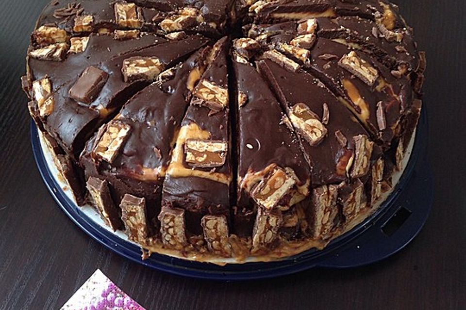 Snickers-Kuchen Snickers-Kuchen